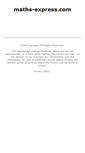 Mobile Screenshot of maths-express.com